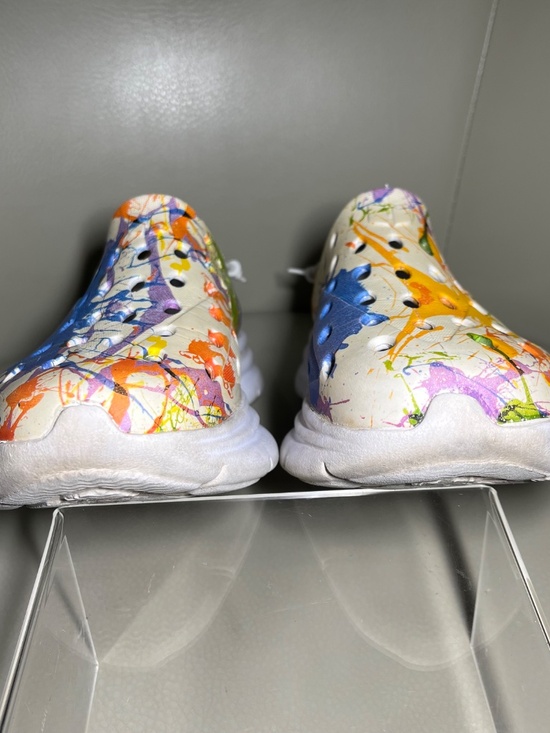 Kane Revive Rainbow Splatter Paint Active Recovery Slip On Shoes M7 W9 main image 4